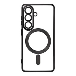 Case for Samsung S26 Electro Mag Cover compatible with MagSafe black