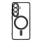 Case for Samsung S26 Electro Mag Cover compatible with MagSafe black