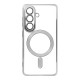 Case for Samsung S26 Electro Mag Cover compatible with MagSafe silver