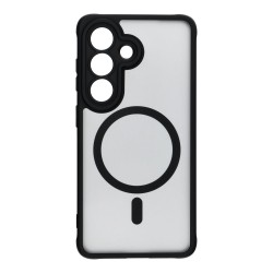 Case for Samsung S26 Full Matte Mag Cover compatible with MagSafe black