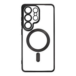 Case for Samsung S26 ULTRA Electro Mag Cover compatible with MagSafe black