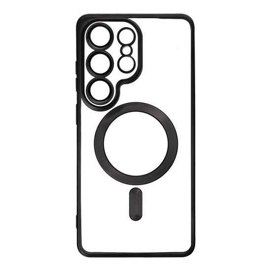 Case for Samsung S26 ULTRA Electro Mag Cover compatible with MagSafe black