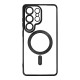 Case for Samsung S26 ULTRA Electro Mag Cover compatible with MagSafe black