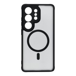 Case for Samsung S26 ULTRA Full Matte Mag Cover compatible with MagSafe black