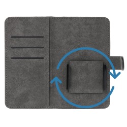 Universal book case COMMON size XL for SAMSUNG  black