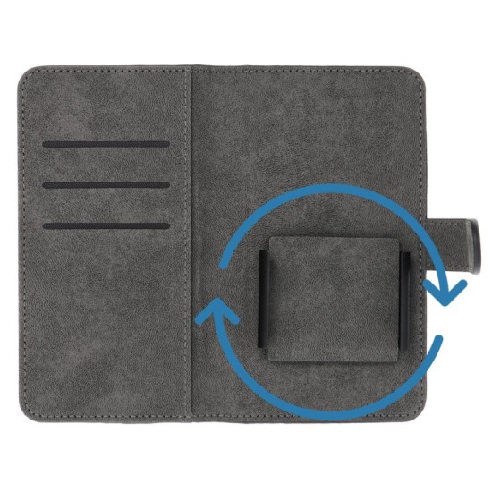 Universal book case COMMON size XL for SAMSUNG  black