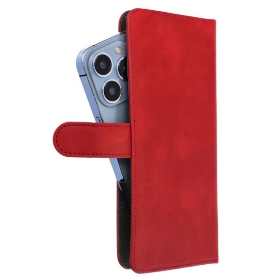 Universal book case COMMON size M for SAMSUNG red