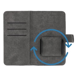 Universal book case COMMON size M for SAMSUNG black
