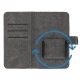 Universal book case COMMON size M for SAMSUNG black