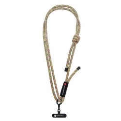 FORCELL F-DESIGN S10X165 crossbody phone lanyard with adjustable length green pink purple