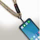 FORCELL F-DESIGN S10X165 crossbody phone lanyard with adjustable length green pink purple