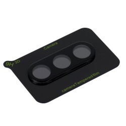5D Full Glue Camera Tempered Glass - for Samsung Galaxy S26 Plus Black