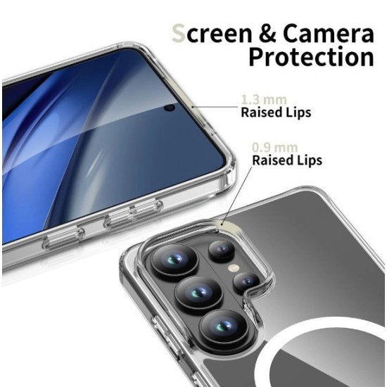 Tech-Protect Flexair Hybrid MagSafe Samsung Galaxy S26 Ultra Clear