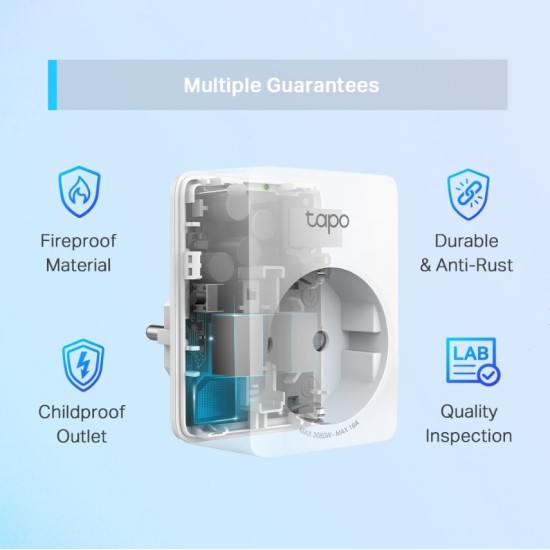 TP-LINK έξυπνη πρίζα Tapo P100