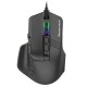 POWERTECH ενσύρματο gaming ποντίκι PT-1274, RGB φως, οπτικό, 12000DPI, μαύρο