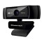 POWERTECH web camera PT-1428, 5MP, 2K QHD, αυτόματη εστίαση, 1.5m, μαύρη