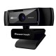 POWERTECH web camera PT-1428, 5MP, 2K QHD, αυτόματη εστίαση, 1.5m, μαύρη