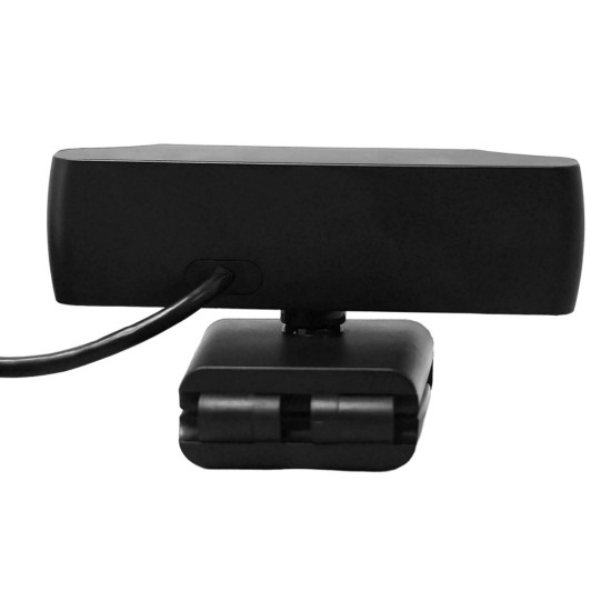 POWERTECH web camera PT-1428, 5MP, 2K QHD, αυτόματη εστίαση, 1.5m, μαύρη