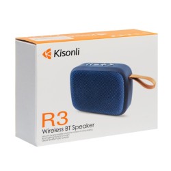 Kisonli R3 Ηχείο Bluetooth 3W με Ραδιόφωνο Μαύρο