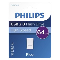 Philips Pico 64GB USB 2.0 Purple