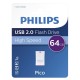 Philips Pico 64GB USB 2.0 Purple