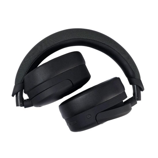 POWERTECH headphones PT-1462, ενσύρματα & ασύρματα, ANC & ENC, 40mm, 300mAh, μαύρα