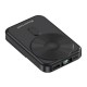 POWERTECH power bank με οθόνη PT-1416, 10000mah, magnetic wireless, 22.5W, μαύρο