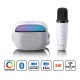 LENCO BTC-020WH Ηχείο Bluetooth με ασύρματο μικρόφωνο