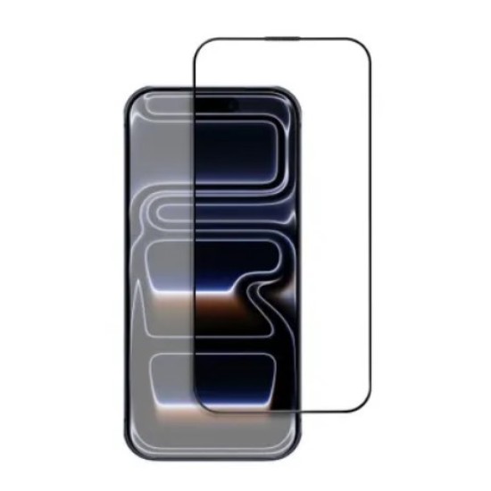 Tempered glass for iPhone 17 AIR Blue Star 5D AR black