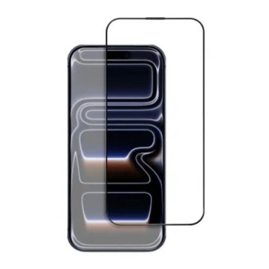 Tempered glass for iPhone 17 Blue Star 5D AR black