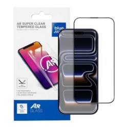 Tempered glass for iPhone 17 Blue Star 5D AR black