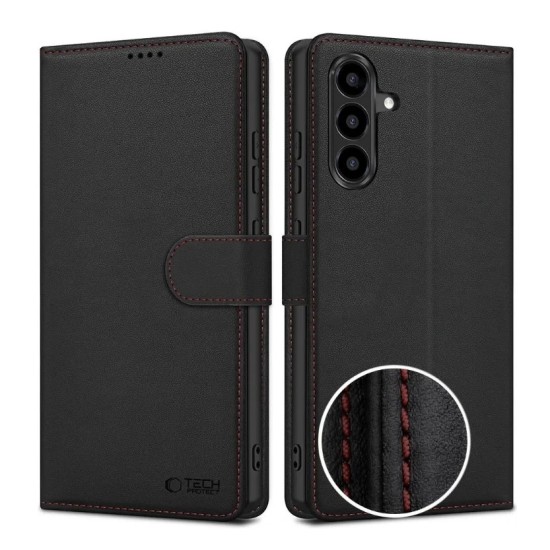 Tech-Protect Wallet Samsung Galaxy A57 5G Black/red