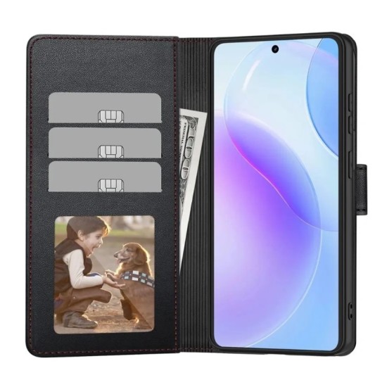 Tech-Protect Wallet Samsung Galaxy A57 5G Black/red