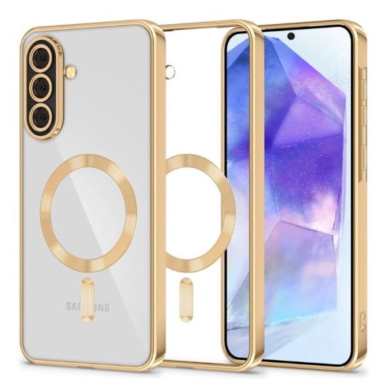 Tech-Protect Magflex MagSafe Samsung Galaxy A57 5G Shiny Gold