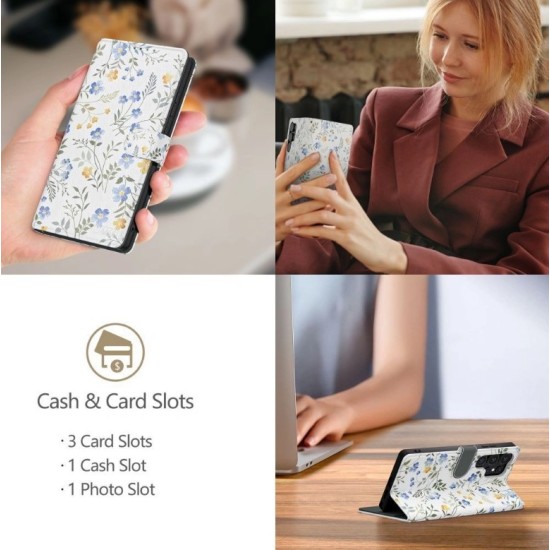 Tech-Protect Wallet Samsung Galaxy A57 5G Spring Flowers