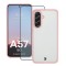 Bizon Angelo Pack Samsung Galaxy A57 5G, smoky with a light pink frame