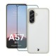 Bizon Angelo Pack Samsung Galaxy A57 5G, smoky with a beige frame