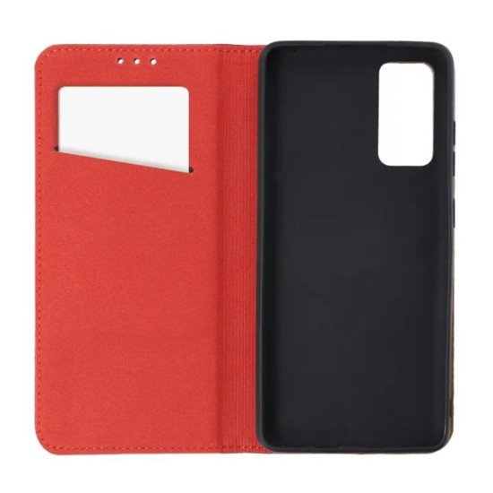 SMART PRO Book leather case for XIAOMI Redmi Note 15 5G claret