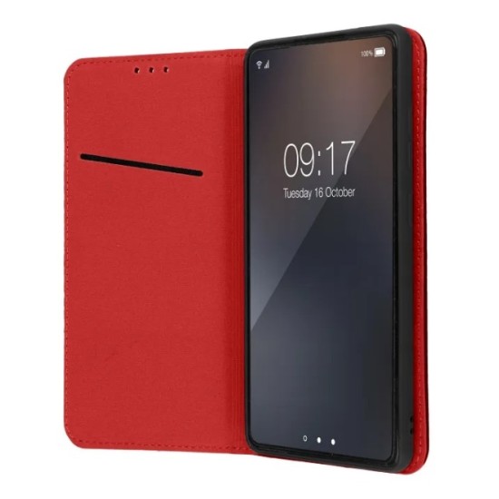 SMART PRO Book leather case for XIAOMI Redmi Note 15 5G claret
