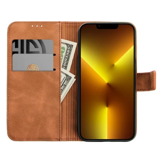 TENDER Book Case for XIAOMI Redmi Note 15 5G brown