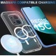 Case for Xiaomi Redmi 15C Clear Case 2 mm Mag Cover compatible with MagSafe transparent