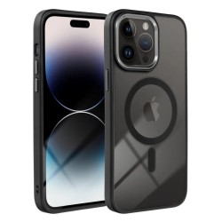 Case for iPhone 17 PRO MAX Color Edge Mag Cover compatible with MagSafe black
