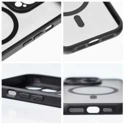 Case for Xiaomi Redmi 15C Full Matte Mag Cover compatible with MagSafe black