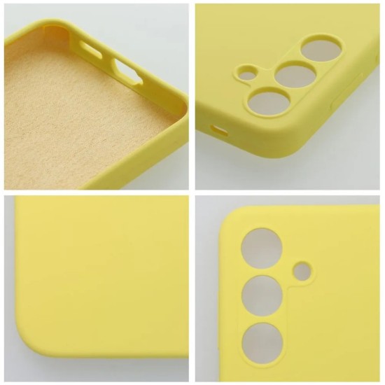 Case for Xiaomi Redmi 15C Silicone 2mm yellow