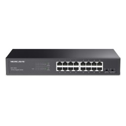 MERCUSYS desktop/rackmount switch MS116GS, 16x Gigabit θύρες, V1.0