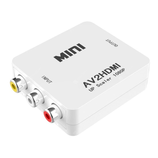 POWERTECH HD Video Converter CAB-H119 3x RCA σε HDMI, MS1858, Full HD POWERTECH HD Video Converter CAB-H119 3x RCA σε HDMI, MS1858, Full HD