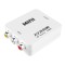 POWERTECH HD Video Converter CAB-H119 3x RCA σε HDMI, MS1858, Full HD