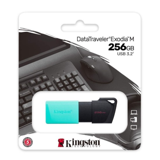 Kingston Dataraveler Exodia M 256GB USB 3.2 Gen 1 (DTXM/256GB) (KINDTXM/256GB) Kingston Dataraveler Exodia M 256GB USB 3.2 Gen 1 (DTXM/256GB) (KINDTXM/256GB)