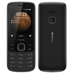 Nokia 225 4G Dual SIM Κινητό με Κουμπιά Μαύρο
