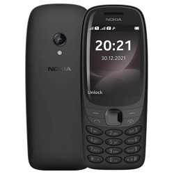 Nokia 6310 2021 Dual SIM Κινητό με Κουμπιά Μαύρο